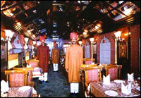 Restaurent in Palace on Wheelss Luxury Train